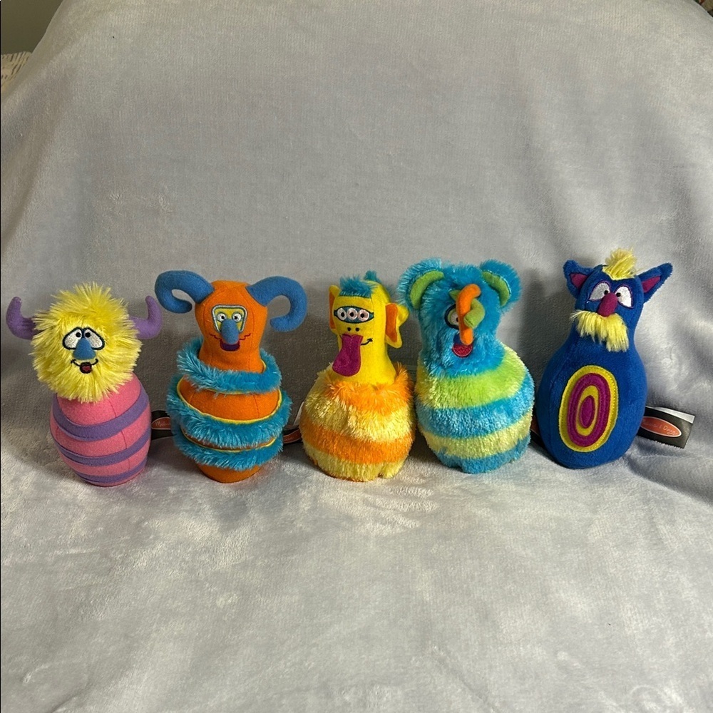 Melissa & Doug Partial Monster Bowling Set (5 of 6 Characters)